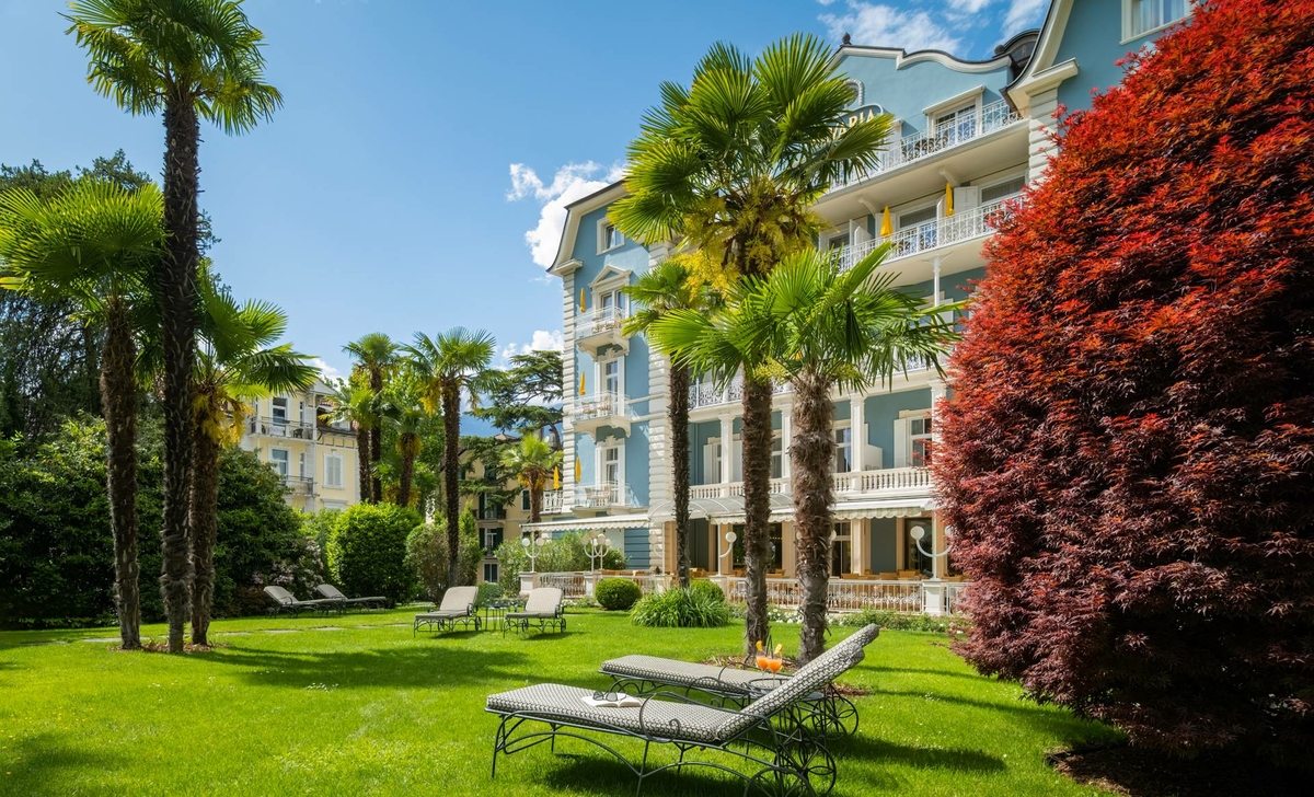 Hotel Merano with garden, 4-stars for more comfort