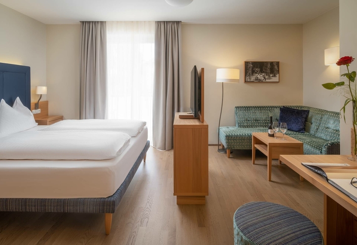 Camera doppia al top hotel Merano, comfort 4 stelle