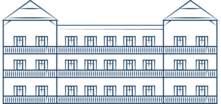 A sketch for the building Palma