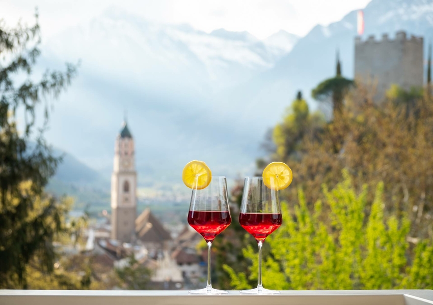 Panorama Suite in the Boutique hotel South Tyrol, Merano