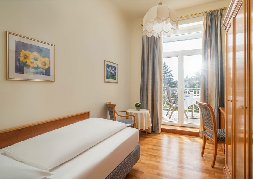 Camera doppia al top hotel Merano, comfort 4 stelle