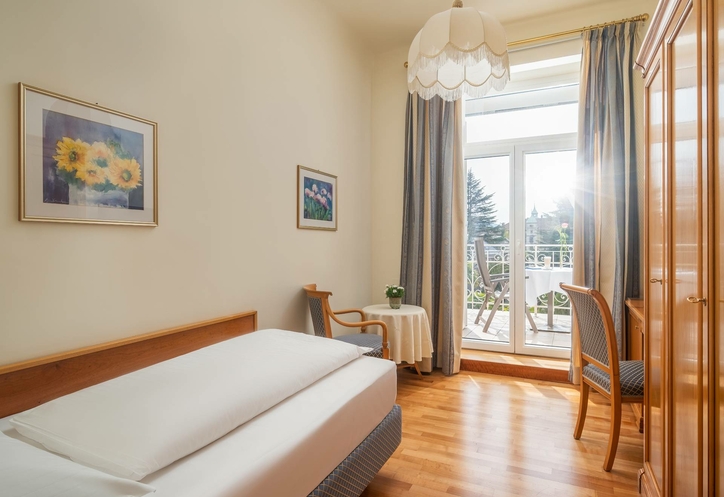 Camera doppia al top hotel Merano, comfort 4 stelle